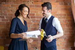 Custom uniform for restaurant servers by Device Design Co in Toronto, Canada