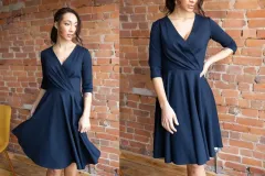 Custom uniform for women-identified restaurant server by Device Design Co in Toronto, Canada